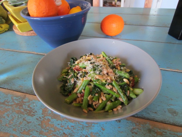 Orzo Salad with Asparagus